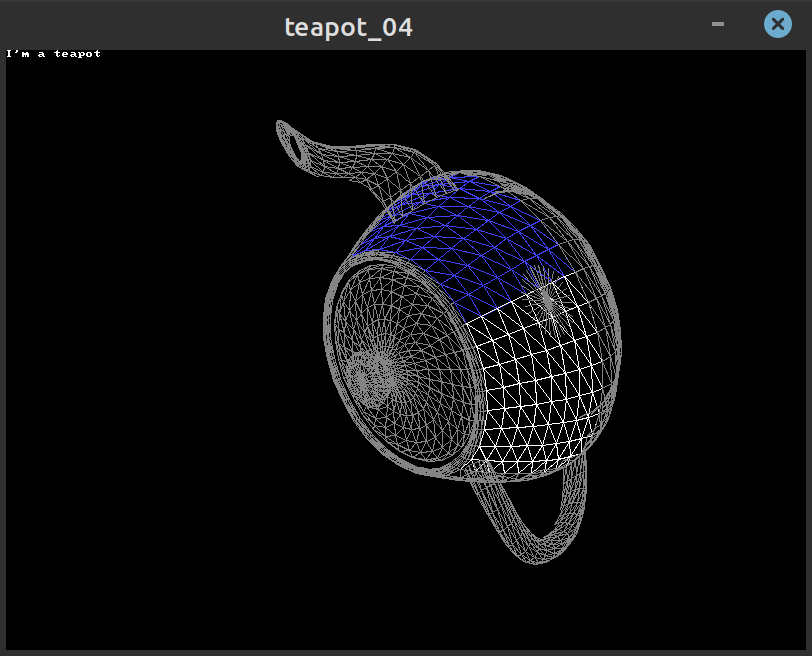 Teapot wireframe